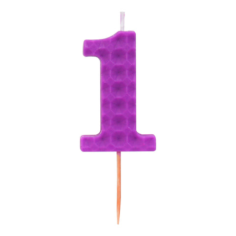 100% Beeswax Number Candles