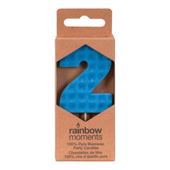 100% Beeswax Number Candles