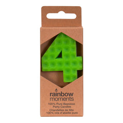 100% Beeswax Number Candles