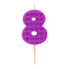 100% Beeswax Number Candles
