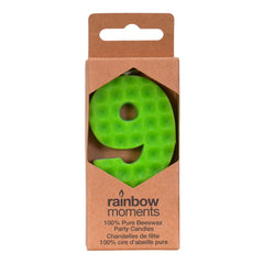 100% Beeswax Number Candles