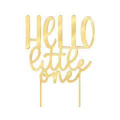 Hello little One Cake Topper