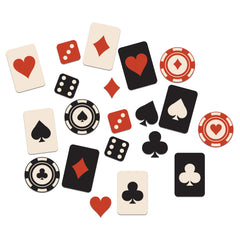Casino Party Table Scatter 48cnt