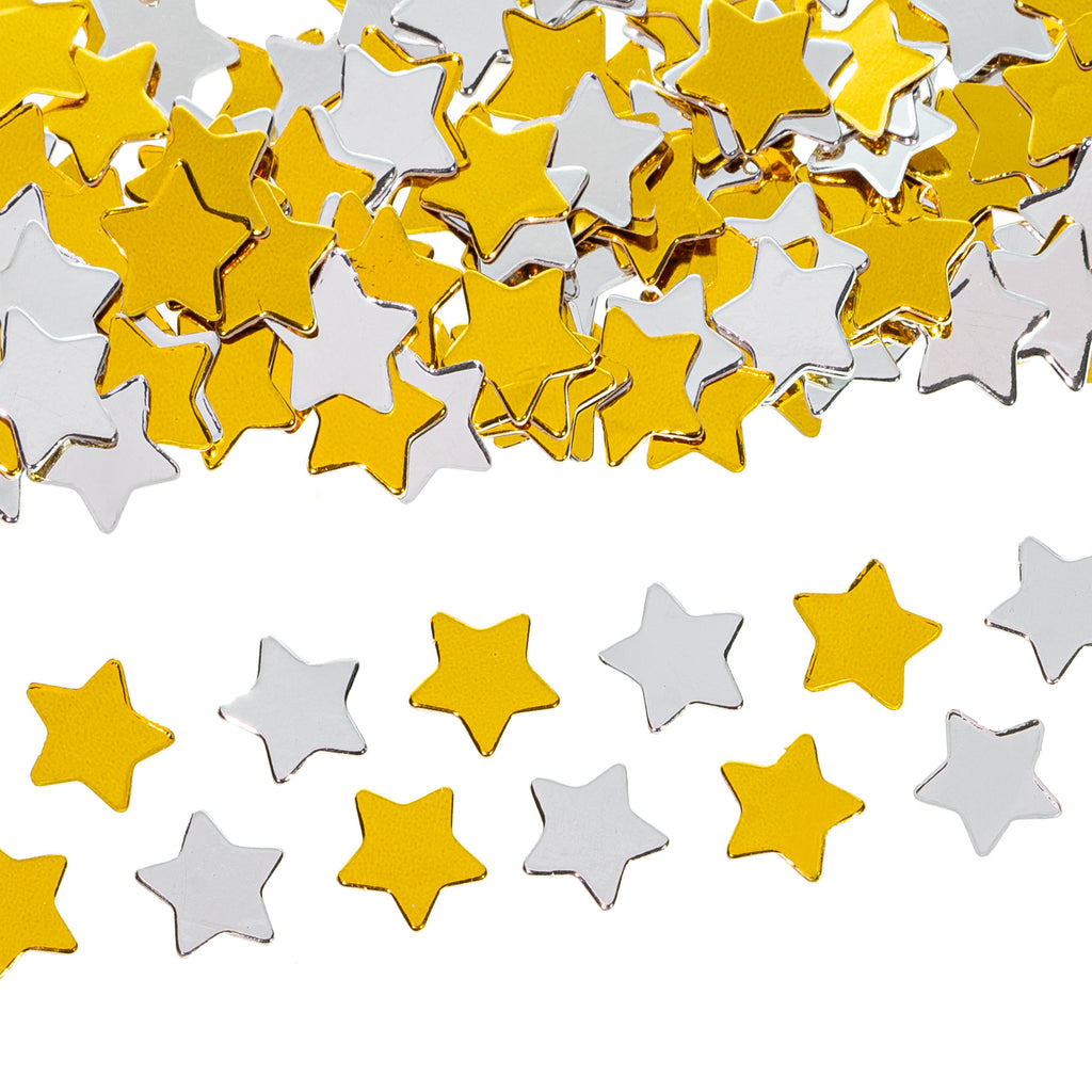 Golden Age Gold & Silver Star Scatter