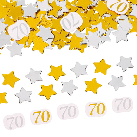 Golden Age Gold & Silver 70 Star Scatter