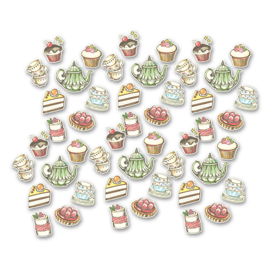Tea Party Table Scatter 48cnt