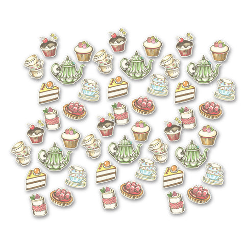 Tea Party Table Scatter 48cnt