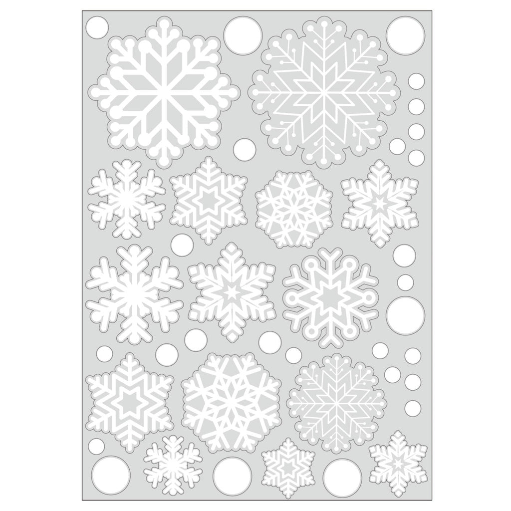 Christmas Snowflake Window Cling
