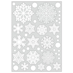 Christmas Snowflake Window Cling
