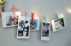 Clothespin Clips Mini String Lights