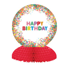 Confetti Sprinkles Honeycomb Centrepiece