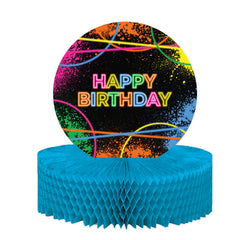 Glow Party Honeycomb Centrepiece