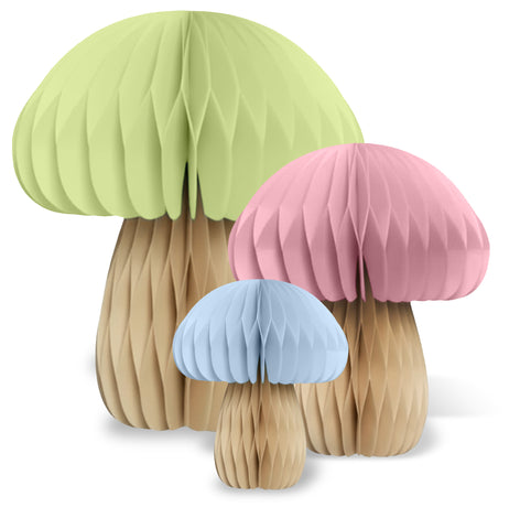 Hello Little One Honeycomb Centrepiece Set 3pk