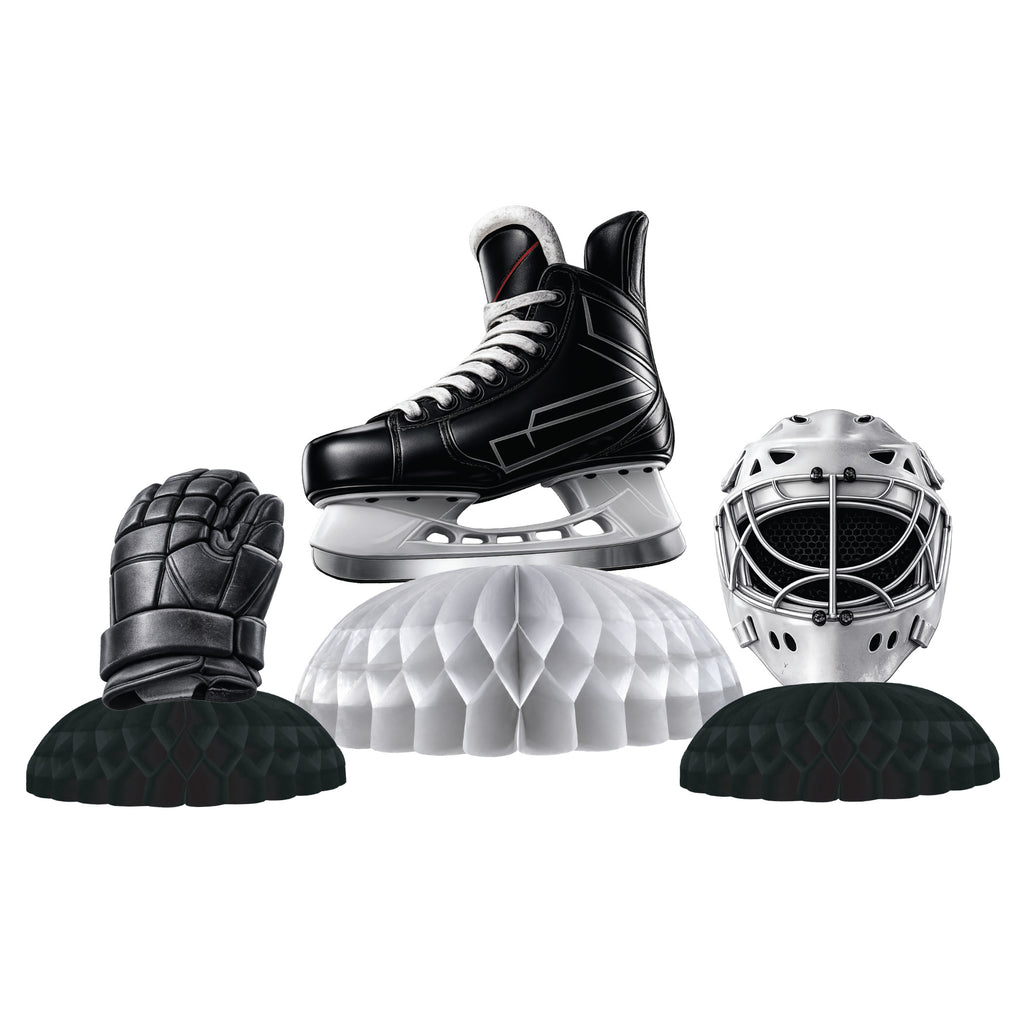 Hockey Honeycomb Centrepiece