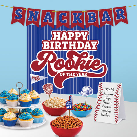 Baseball Buffet Decorating Kit 7ct