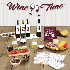 Vintage Birthday Wine Tasting Kit 15-pk