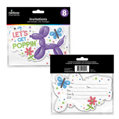 Balloon Dog Invitations (8-pk)