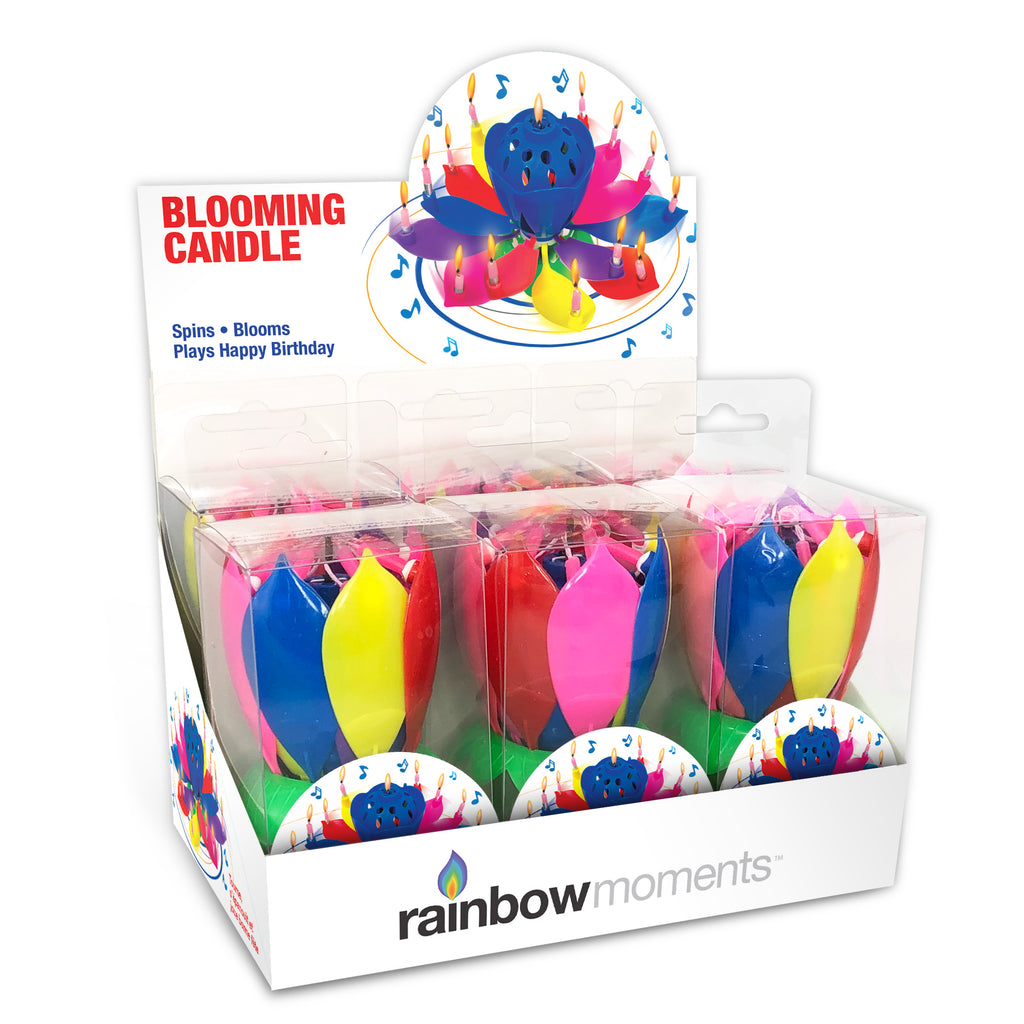 Counter Display – Musical Blooming Birthday Candle