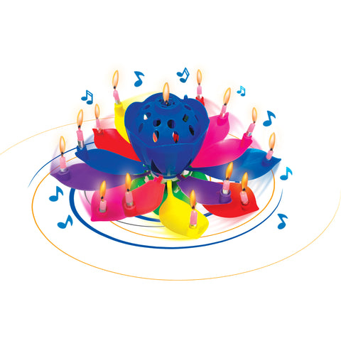 Musical Blooming Birthday Candle – 14 Candles
