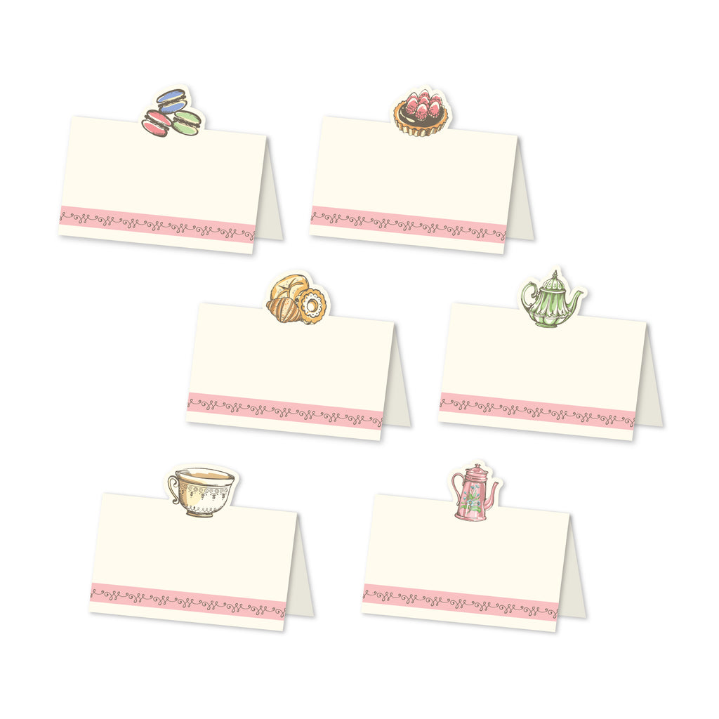 Tea Party Place Cards 12-pk