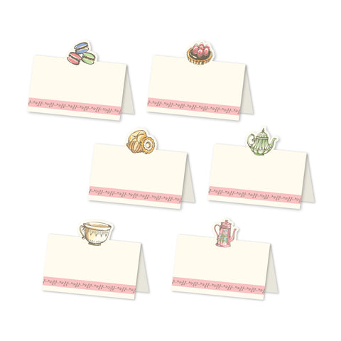 Tea Party Place Cards 12-pk