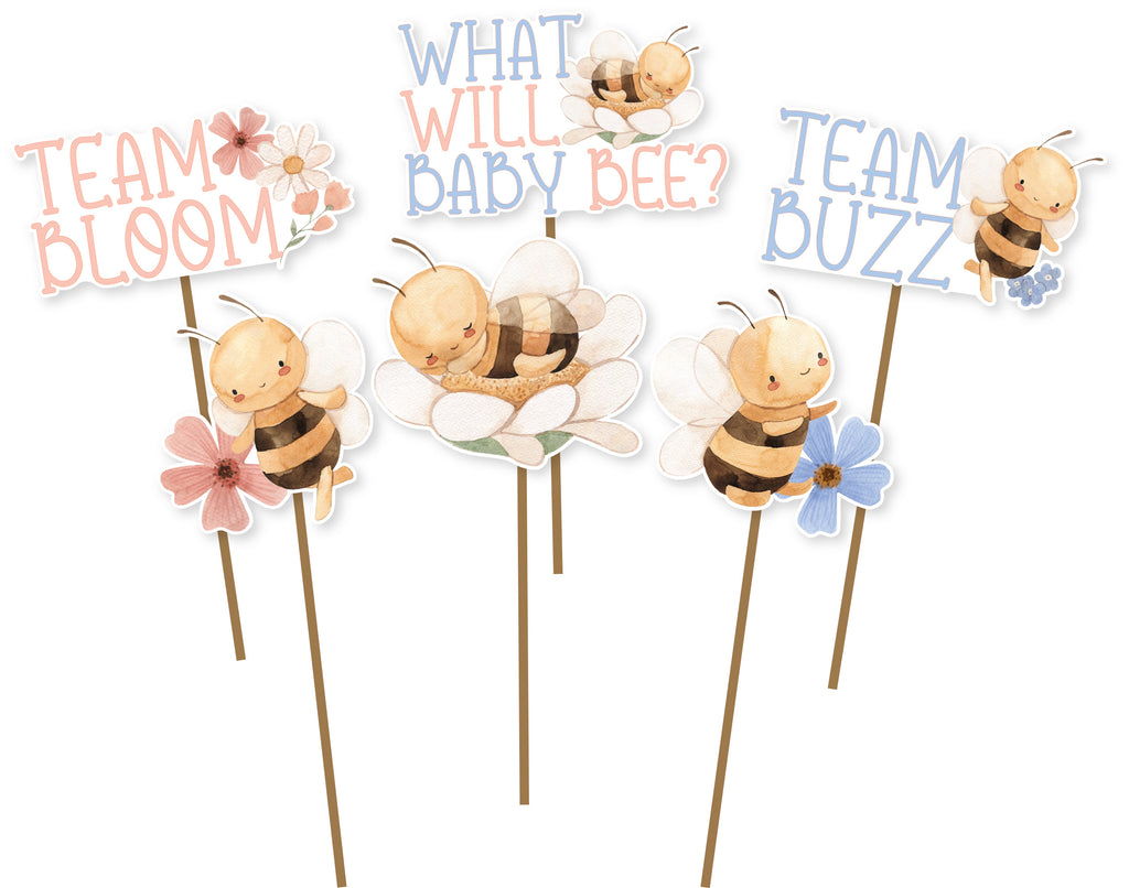 What Will Baby Bee? Photo Booth Kit