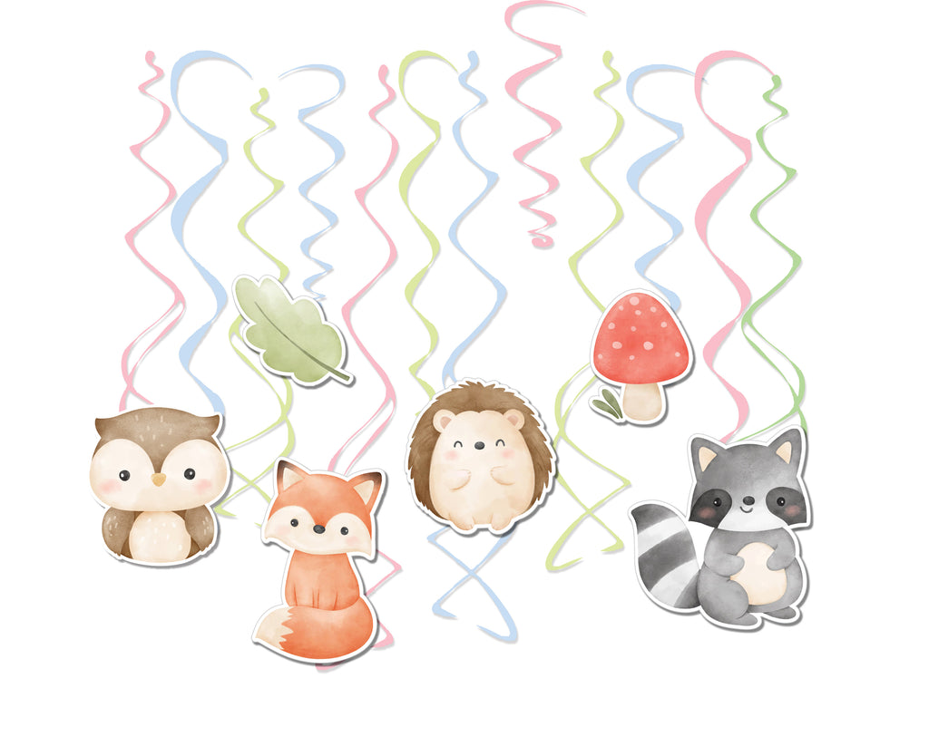 Hello Little One Swirl Decorations, 12-pk