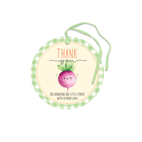 Little Sprout Thank you Tags, 20 ct
