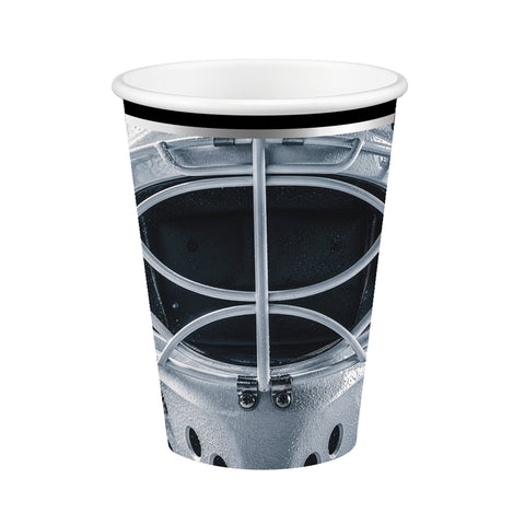 Hockey 12oz Paper Cups 8-pk