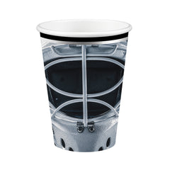 Hockey 12oz Paper Cups 8-pk