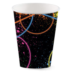 Glow Party 9oz Paper Cups 8-pk