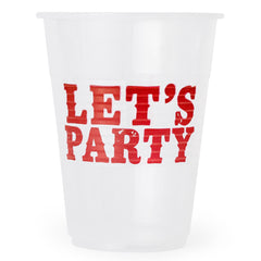 Western Plastic Cup, 25cnt