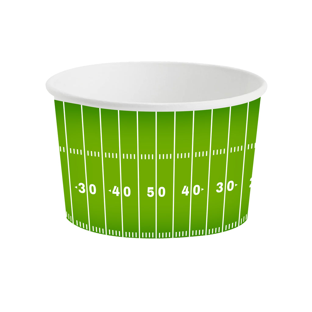 Football Paper Treat Cup, 8-pk