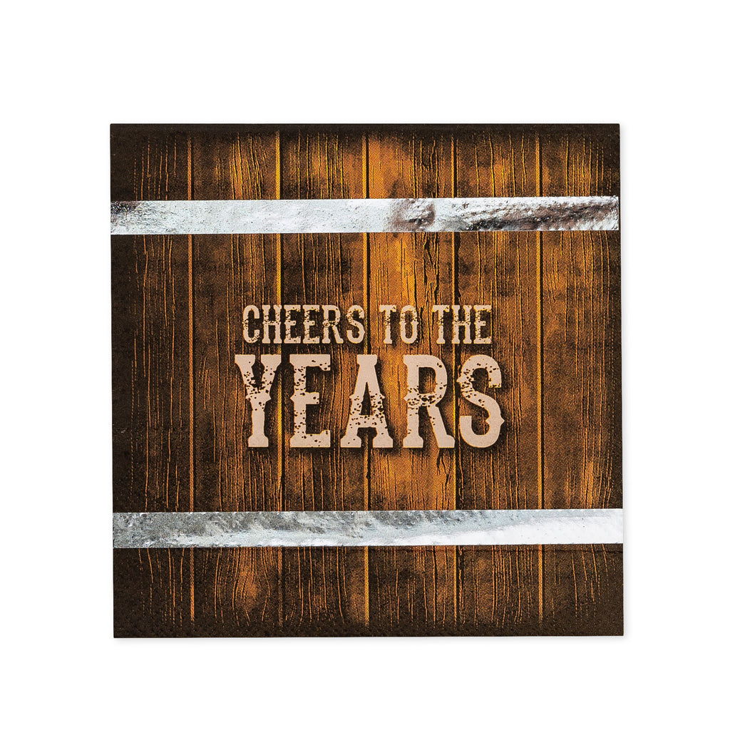 Aged To Perfection Beverage Napkin, 16 ct