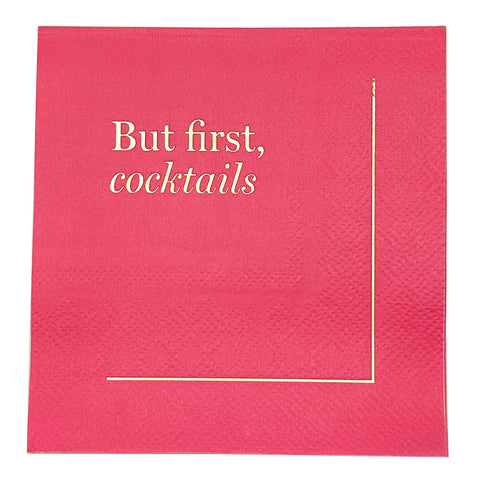 Cheeky Cocktail Napkins: 