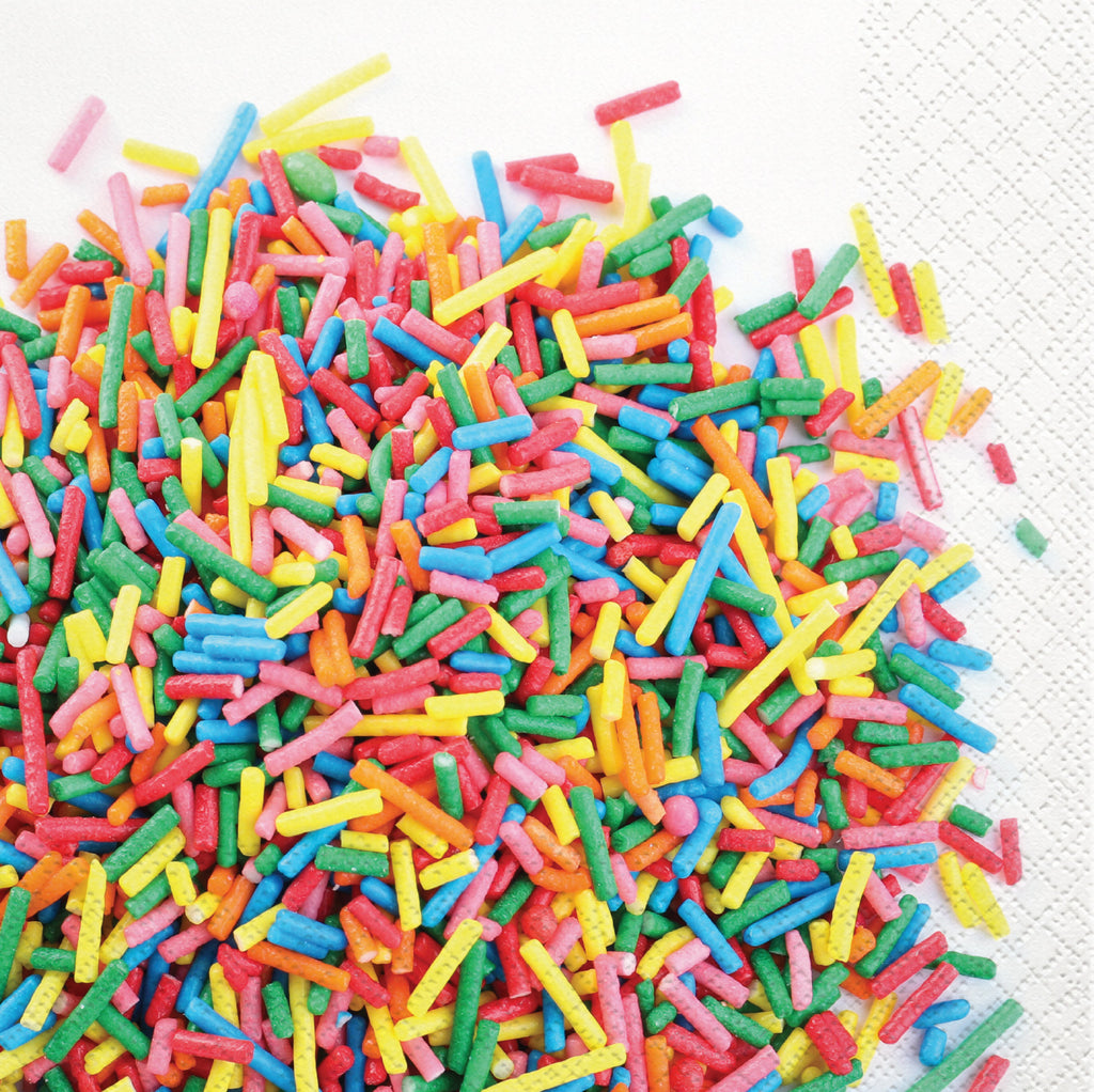 Confetti Sprinkles Beverage Napkin, 16 ct