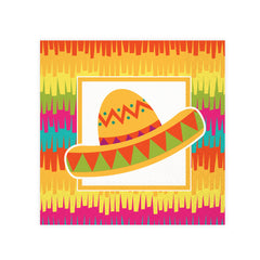 Fiesta Party Beverage Napkin, 16 ct