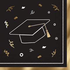 Graduation Beverage Napkin, 40 ct