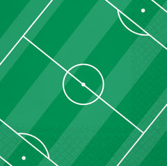 Soccer Beverage Napkin, 40 ct