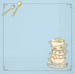 Tea Party Beverage Napkin, 16 ct