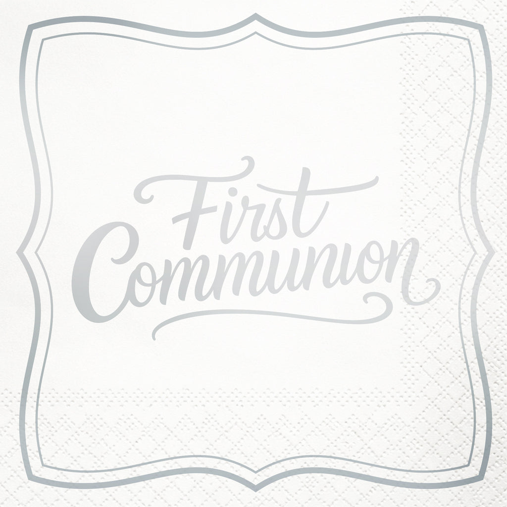 Blessed Day First Communion Lunch Napkin, 16 ct