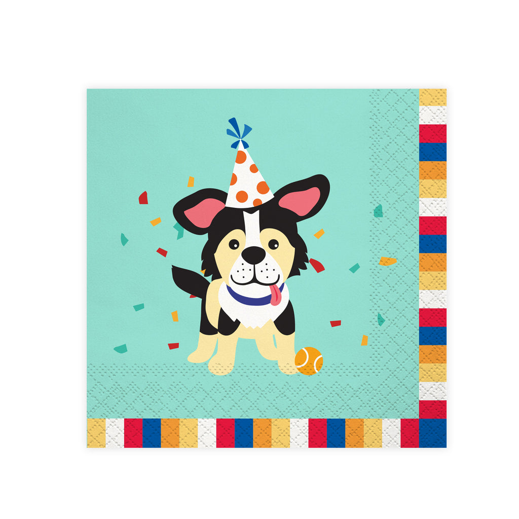 Dog Party Lunch Napkin, 16 ct