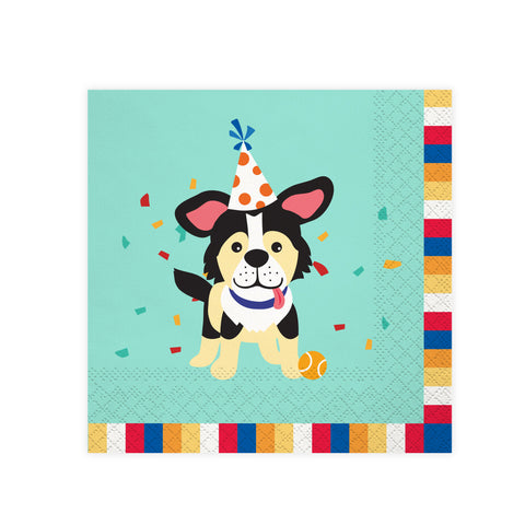 Dog Party Lunch Napkin, 16 ct