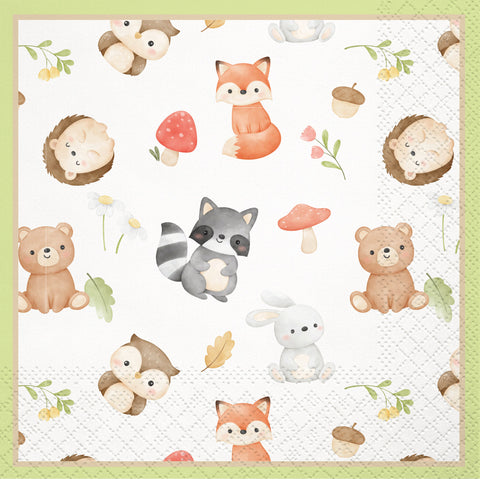 Hello Little One Lunch Napkin, 16 ct