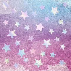 Iridescent Party Lunch Napkin, 16 ct