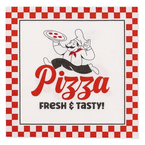 Pizza Lunch Napkin 16-pk