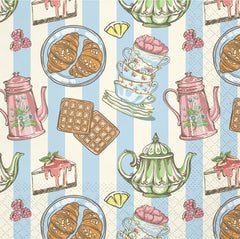 Tea Party Lunch Napkin, 16 ct