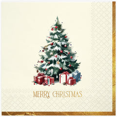 Christmas Plaid Lunch Napkin, 16 ct