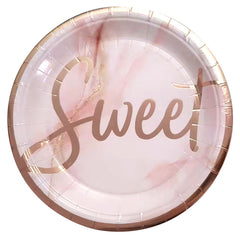Blush Sweet 16 Lunch Plate 7