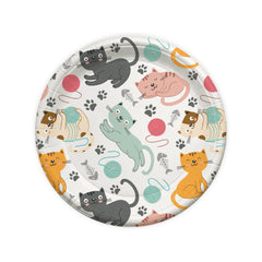Cat Party Lunch Plate 7